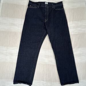 Todd Snyder Jeans Mens 38X32 Relaxed Fit Selvedge Raw Denim Button Fly Made USA